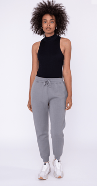 Image 1 of BLACK MOCK NECK BODYSUIT 