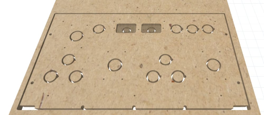 Arcade1up HS-5 Custom Control Panel