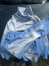 Image 2 of Womens Unbothered Gradient Hoodie Set 