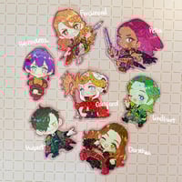 FE3H Black Eagles - Holographic Stickers