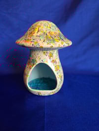 Image 6 of Handmade vintage Mushroom Garden Ceramic Tealight Holder