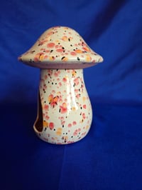 Image 13 of Handmade vintage Mushroom Garden Ceramic Tealight Holder