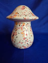 Image 17 of Handmade vintage Mushroom Garden Ceramic Tealight Holder