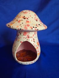 Image 9 of Handmade vintage Mushroom Garden Ceramic Tealight Holder
