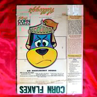 Image 1 of Sir Huckleberry Hound - Kelloggs Corn Flakes Hanna Barbara mask (1961) - complete cereal box