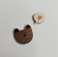 Image 3 of Speech bubble magnet set, different variants 