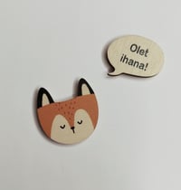 Image 5 of Speech bubble magnet set, different variants 