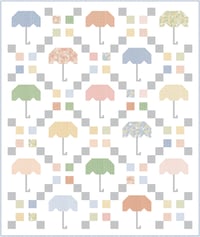 Image 7 of Scattered Showers quilt pattern - PDF version
