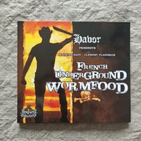 Image 4 of HAVOR - "French Underground Wormfood" - T-shirt + digipack