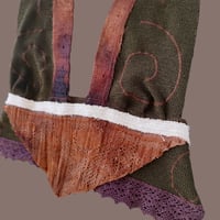 Image 7 of Tribal Spiral Brown Panel Skirt Set - S/M