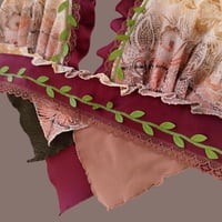 Image 8 of Burgundy Paisley Fairy Set - M/L