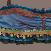 Image 6 of Blue & Dark Green Frills Leafy Fairy Set - S/M