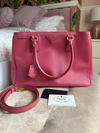 Image 1 of Prada Galleria Tamaris Pink Leather Bag