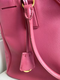 Image 5 of Prada Galleria Tamaris Pink Leather Bag