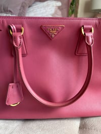 Image 4 of Prada Galleria Tamaris Pink Leather Bag