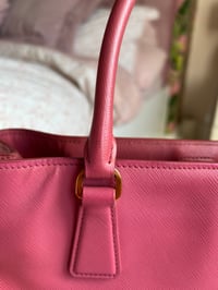Image 8 of Prada Galleria Tamaris Pink Leather Bag