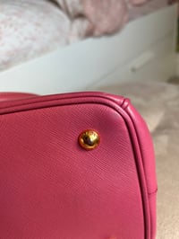 Image 13 of Prada Galleria Tamaris Pink Leather Bag