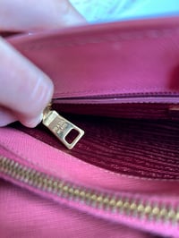 Image 20 of Prada Galleria Tamaris Pink Leather Bag