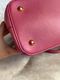 Image 14 of Prada Galleria Tamaris Pink Leather Bag