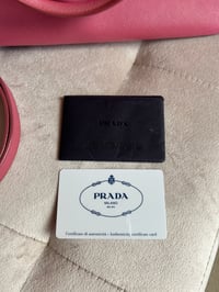 Image 23 of Prada Galleria Tamaris Pink Leather Bag
