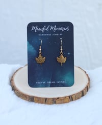 Image 2 of MAPLE LEAF charm Earrings