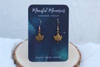 Image 4 of MAPLE LEAF charm Earrings