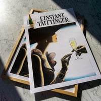 Image 1 of L'instant Taittinger | Drink Poster | Vintage Poster