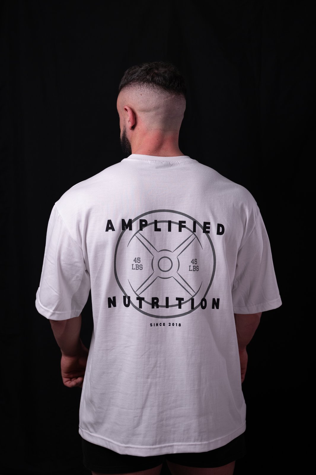 Amplified Oversized Weight Tee – "White v2