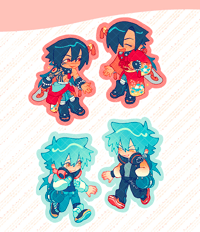 Image 1 of Aoba & Koujaku hand magnet charm [Preorder]