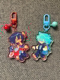 Image 2 of Aoba & Koujaku hand magnet charm [Preorder]