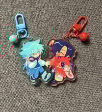 Image 3 of Aoba & Koujaku hand magnet charm [Preorder]