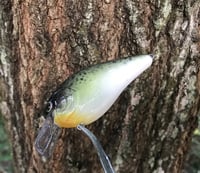 Image 3 of SPEEDBAITS Custom Airbrushed Lucky Craft 2.5 Squarebill CLONE V2