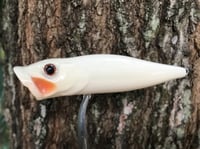Image 2 of SPEEDBAITS Custom Airbrushed Topwater Popper BONE