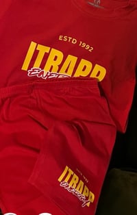 Womens itrapp biker shorts set