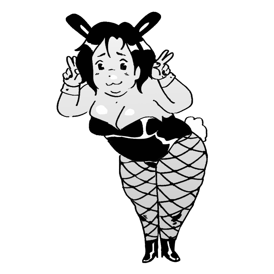 Image of Bunnygirl Sticker