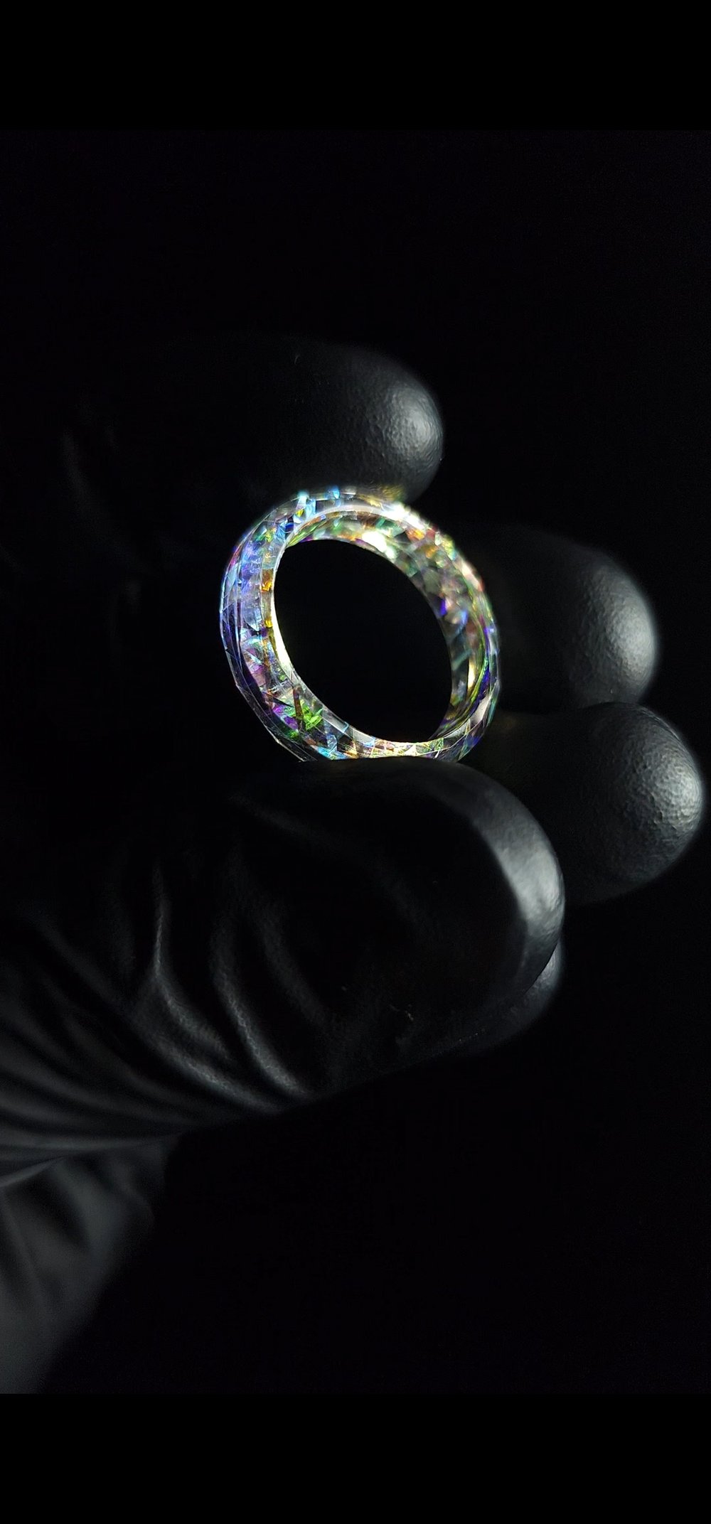 Image of "Stellara" Faceted Ring 