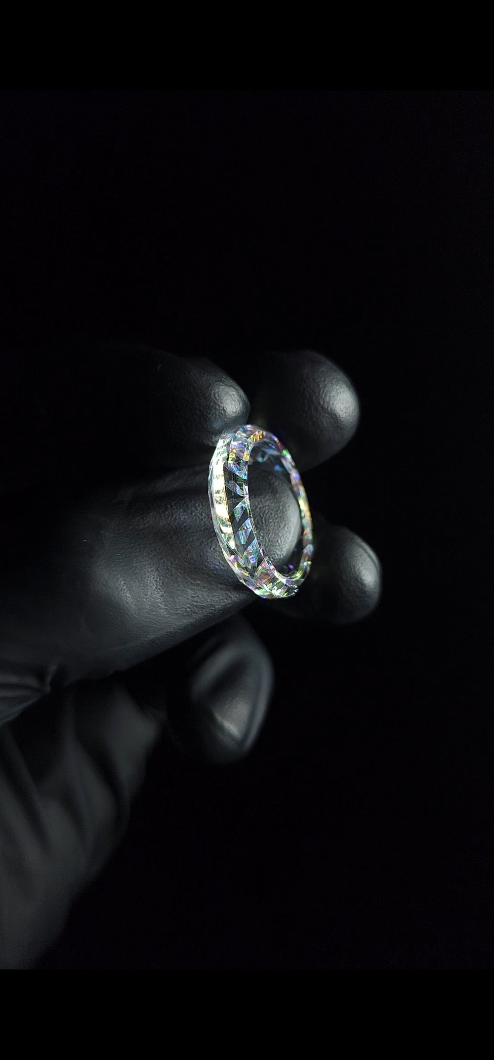 Image of "Stellara" Faceted Ring 