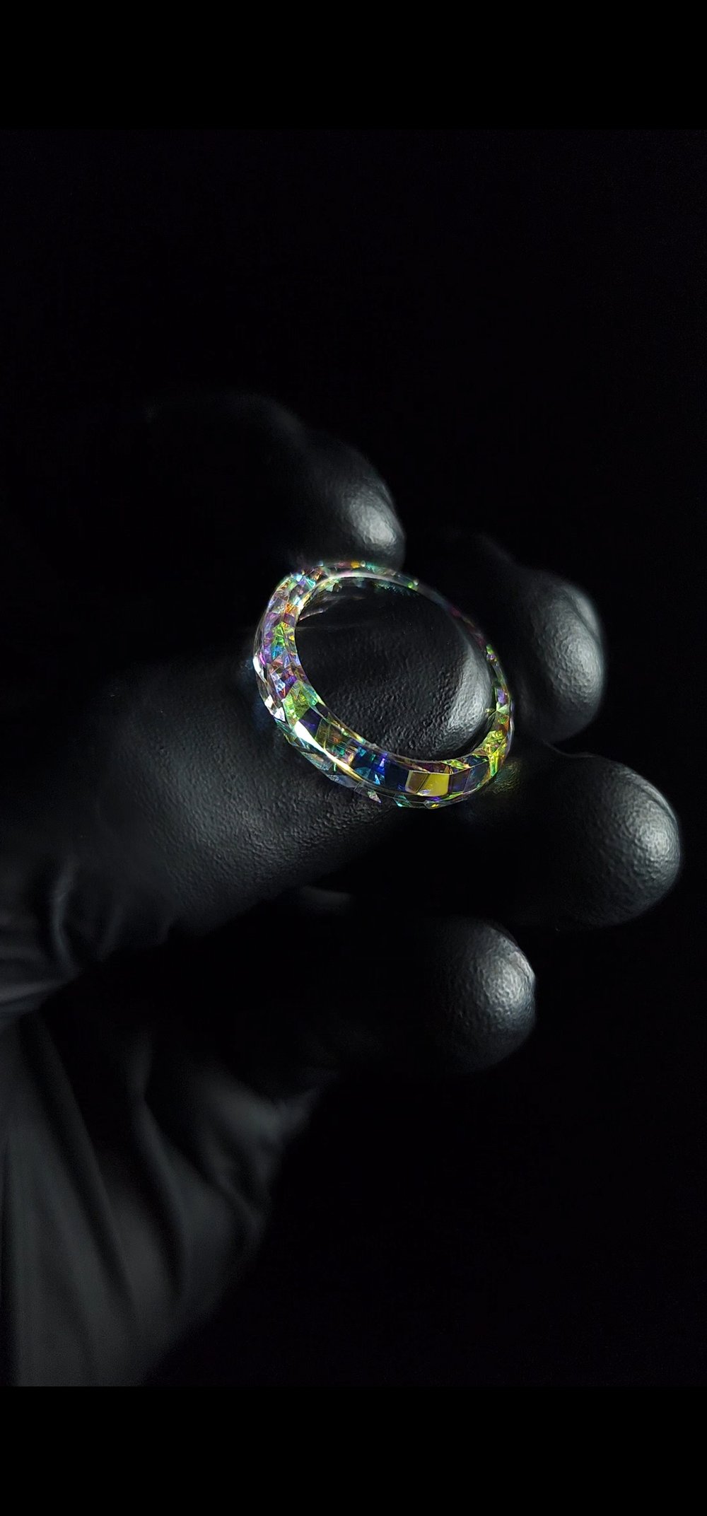 Image of "Stellara" Faceted Ring 