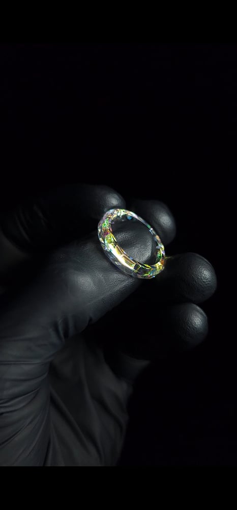 Image of "Stellara" Faceted Ring 