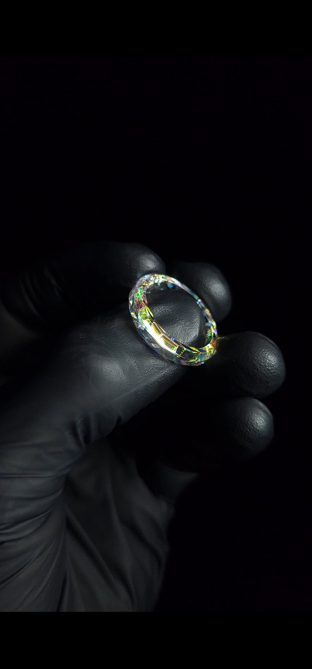 Image of "Stellara" Faceted Ring 