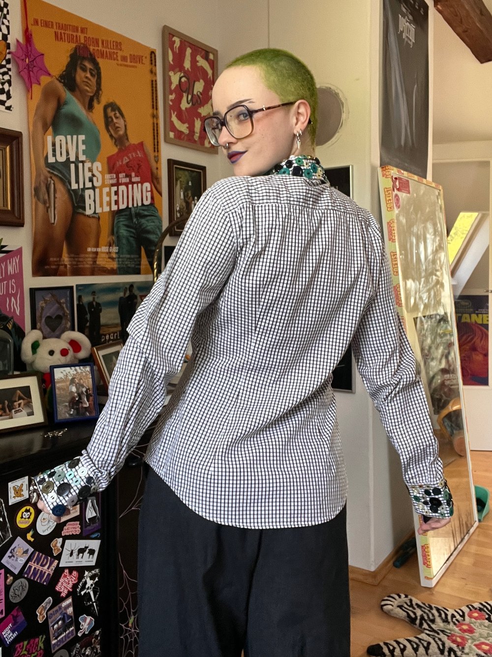 Image of CUTE AS A BUTTON SHIRT #1.1
