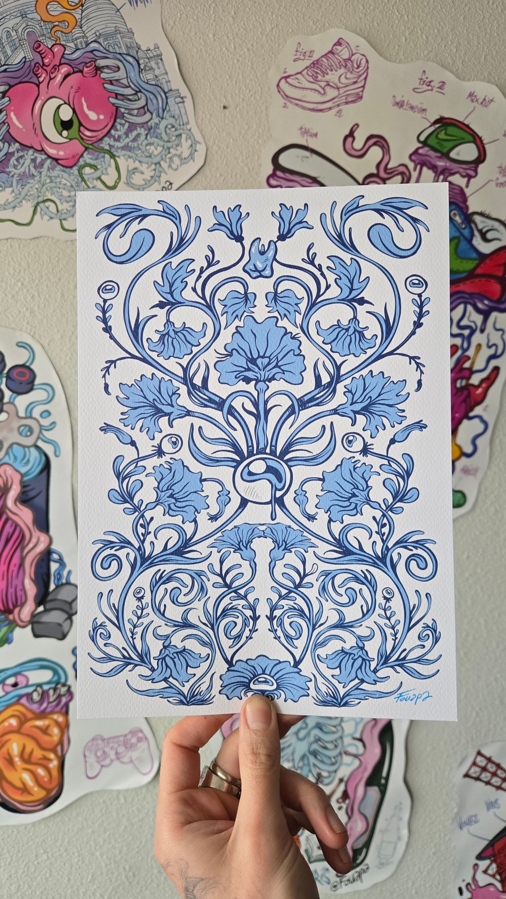 Print : végétal carnage 