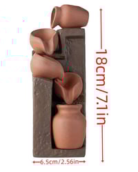 Image 6 of Ceramic Waterfall Incense Holder