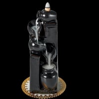 Image 3 of Ceramic Waterfall Incense Holder