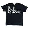 LIFELOVER TEE [white / black]