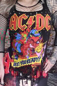 Image 1 of AC/DC Demon halter top