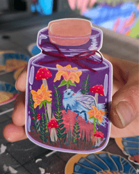 Image 1 of Fantasy Jar Sticker