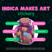 Image of Fantasy Jar Sticker | Free shipping