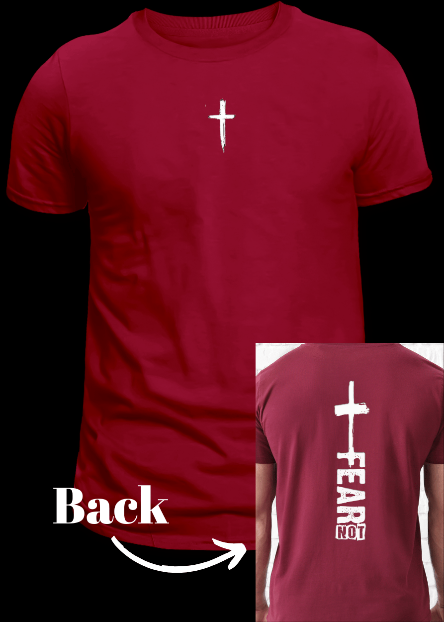 Image of Chest White Cross Adult Tee