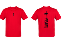 Image 1 of Chest Black Cross Adult Tee